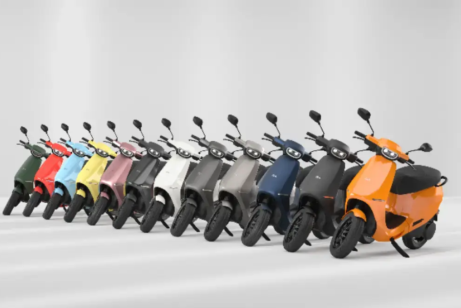 Ola Electric Scooter Color